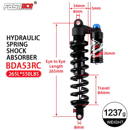 FastAce Rear Shock - Sur-Ron Light Bee S/X